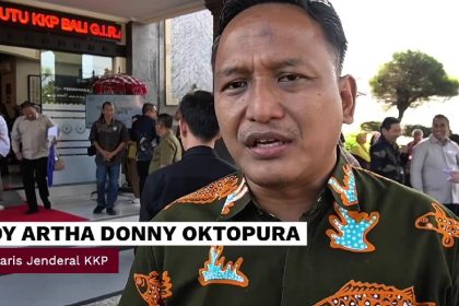 Sekretaris Jendral Kementerian Kelautan dan Perikanan (Sekjen KKP), Andy Artha Donny Oktopura (Foto: Kantor Berita Antara)