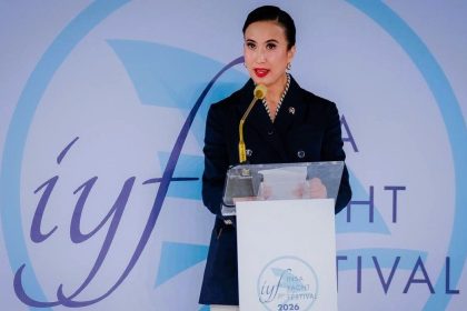 Menteri Pariwisata Widiyanti Putri Wardhana hadir dan menyampaikan sambutan pada INSA Yacht Festival (IYF) 2026 di Benoa Marina, Bali, yang berlangsung pada 7–9 Agustus 2026